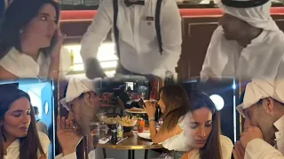 علي الكاكولي عازم إيمان الحسيني على عشاء رومانسي واعترف بحبه لها على طريقته