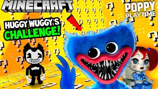 HUGGY WUGGY’S MINECRAFT CHALLENGE! (Poppy Playtime BATIM Minecraft)