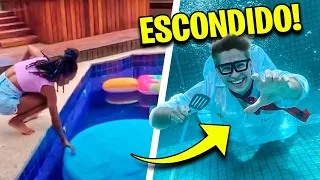 ESCONDE-ESCONDE NA MANSÃO DE NATAL VALENDO 400 REAIS!