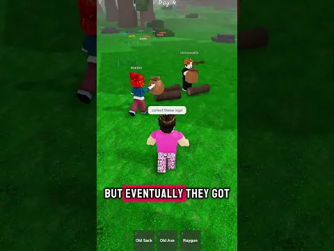 I PLAYED with NOOBS On 99 NIGHTS IN THE FOREST but.. 😱 #roblox #robloxshorts #99nightintheforest