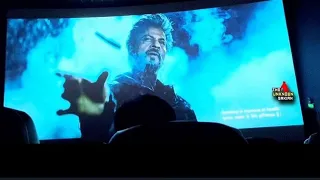 Jawan Interval Scene Theatre Reaction