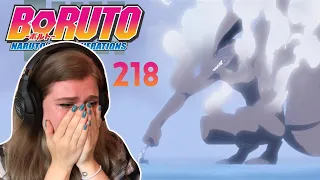 REACTING TO BORUTO EP. #218 [saddest episode ever]