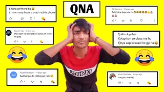 QnA - Aapki shadi ho gyi kya 😍 ? | YouTube lifetime earnings ? kitni gf hai 😁