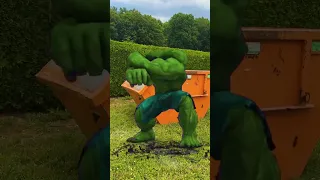 Pacman in Real Life | Game Over Angry Pacman | Pacman became Superhero ( Hulk, Spider-Man, Captain )