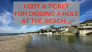 TICKET FOR DIGGING A HOLE! - MAKE THIS GO VIRAL!