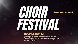 Choir Festival || Pastor Shion O'Connor || March 29, 2025
