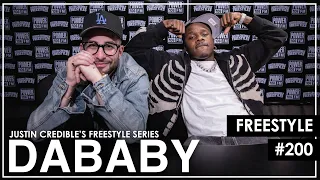 DaBaby Raps Over Kendrick Lamar’s “Squabble Up” On Justin Credible’s Freestyle Series | EP 200