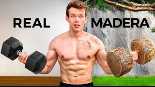Construí un gimnasio primitivo en 50 horas