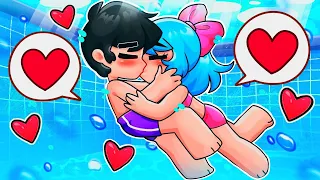 ¡SRTACATANA Y SRJUANCHO SE BESAN EN LA PISCINA! 💖😳 ¿SOMOS NOVIOS? 😍 SRJUANCHO MINECRAFT ROLEPLAY