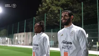 أجواء انطلاق تربص المنتخب الوطني لشهر مارس بسيدي موسى