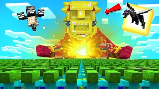 Most Powerful Mob vs Ender Dragon & Wither Army in Minecraft...