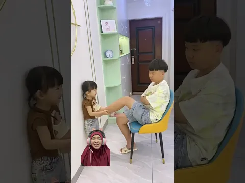 SAAT ADIK MENERIMA HUKUMAN DARI KAKAK😅🙏 #funny #家有萌娃 #爸爸带娃 #cute #babygirl #humor
