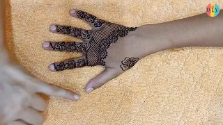 Beautiful Modern Style Mehndi Design | Easy Stylish Mehndi Design