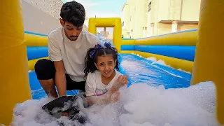 طاحت بالملعب الصابوني ! لولو