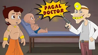 Chhota Bheem  - Pagal Doctor in Dholakpur | Funny Cartoons for Kids | YouTube Videos in Hindi