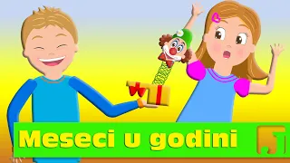 Meseci u godini | Dečije pesme | Pesme za decu | Months Of The Year | Jaccoled