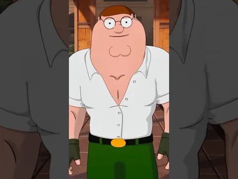 Peter Griffin trying to do parkour is hilarious 😭