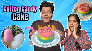 Cotton Candy Cake