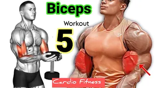 Bicep Workout |  Faster 5 Exercises | 20 minutes | @CardioFitness6