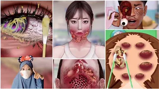 Kumpulan ASMR Seruu part 10 Kakinya bolong-bolong |Mv #asmr #animation #gaming #shorts