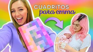 LE PINTÉ CUADROS A EMMA Y A MIS PASTELITOS 💜