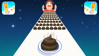 Pancake Run MAX LEVELS! Walkthrough Gameplay New Game VIRHFE