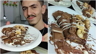 لي كراب أفضل من تع المحلات مع سر القرمشة الخارجية 😍 بذوق الشوكولاته و بنتهم لهبال تع دنيا 👌