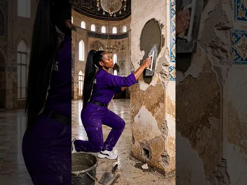 I Renovated a Flooded Mosque | From Flooded to Beautiful Transformation 🙏🕌