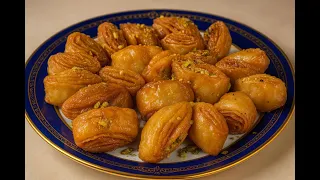 بكوب طحين واحد فقط وبدون فرن اطيب حلو سريع