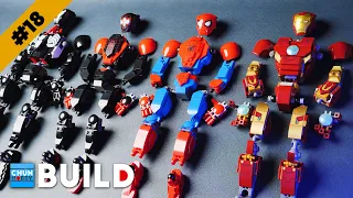 LEGO Speed Build! Marvel Figures Collection 2022 | LEGO Marvel 2022 | Beat Build