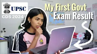 I Gave My First Govt Job Exam! My UPSC CDS 2024 Written Results 😆✨ #upsc #upscexam #cds