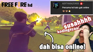 bikin game FREE FIRE HD gw jadi ONLINE dalam 2 hari!! || Game Developer Indonesia