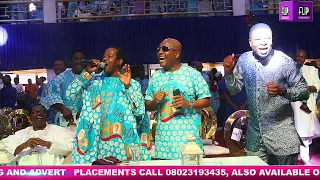 EBENEZER OBEY SINGS ALONG WITH SUNNY ADE, SHINA PETERS AND BIDEMI OLAOBA'S  SPECIAL RENDITION