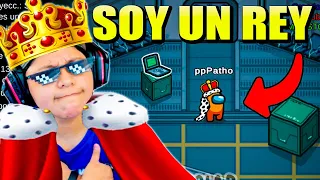 AMONG US PERO SOY UN REY🤴👑 | Fue épico… | Pathofail