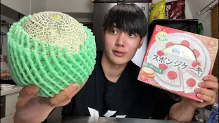 おかじゅん がメロンケーキ作る配信中！