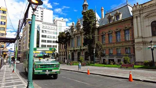 【4K】Caminando Por La Ciudad De La Paz Bolivia 🇧🇴 2023