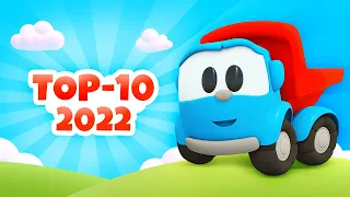 Top 10 dos melhores desenhos animados do Léo, o caminhão! Desenho infantil em português