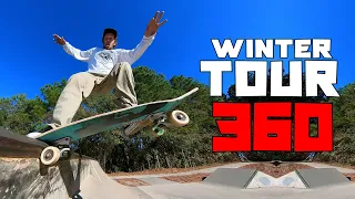 WINTER TOUR 360 🛹❄️