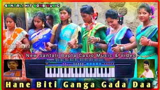HANE BITI NELME BITI GANGA GADA // SANTALI HIT SONG BAPLA PIANO MUSIC & VIDEO
