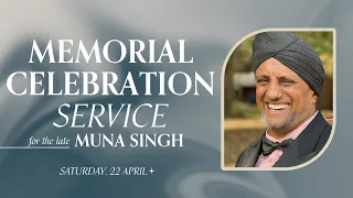 Herminder Singh Bhandhair (Muna Singh Senior) Funeral Service! Saturday 22 April 2023
