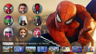 THE BEST OF SEASON 1 CHAPTER 3 (S19) - FORTNITE CHALLENGE | tusadivi