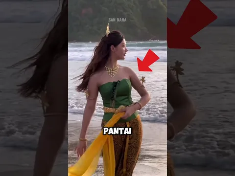 Akibat Memakai Baju Warna Hijau Ke Pantai #shorts