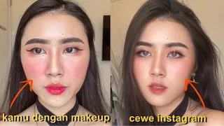 MASIH ORANG YANG SAMA!!! KENAPA SETELAH MAKEUP MASIH JELEK?? Kesalahan Makeup Pemula