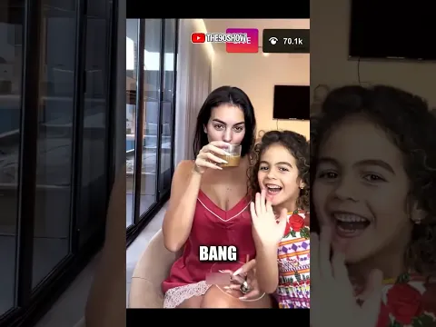 Hanya nongol sebentar Livestreaming Georgina seketika ramai karena Ronaldo☠️😎