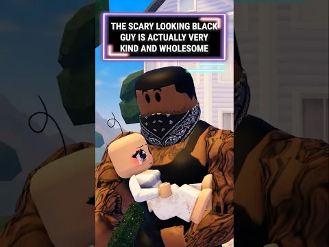 THE SCARY LOOKING BLACK GUY IS ACTUALLY VERY KIND AND WHOLESOME 🥺🥺🥺 #roblox #berry #shorts