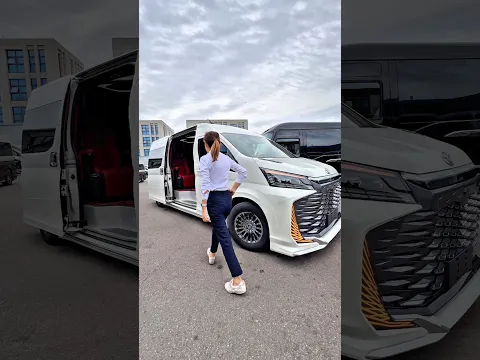 Magnificent! Toyota Hiace 6-seater with toilet #toyota #hiace #customhiace #customtoyota #toyotabus