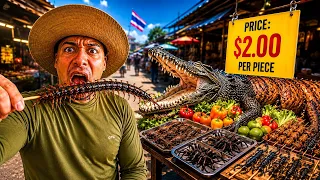 Inside Thailand’s CRAZIEST Street Food Market 🇹🇭 | The Food Will Shock You!