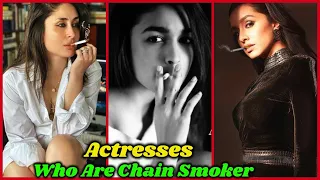 Smoking Addicted Bollywood Actresses | Priyanka Chopra, Shraddha Kapoor, Alia Bhatt, Kiara Advani