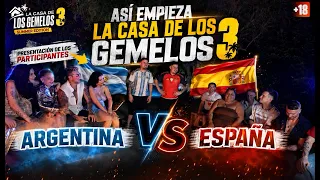 LA CASA DE LOS GEMELOS ASI EMPIEZA /PRESENTACION DE LOS PARTICIPANTES‼️😱