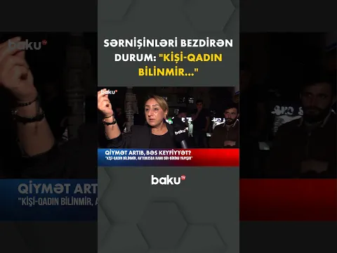 "Hamı bir-birinə yapışır..." | Avtobusların bitməyən dərdi